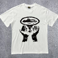 Corteiz "CRTZ" Cartoon Eyes Graphic T-Shirt – White | Streetwear